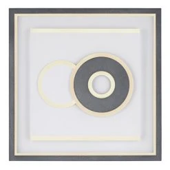 Globo SUNDI Deckenleuchte LED Schwarz, Weiß, 1-flammig, Fernbedienung -LED Leuchten Verkäufe 2022 globo sundi deckenleuchte 48453 52 3