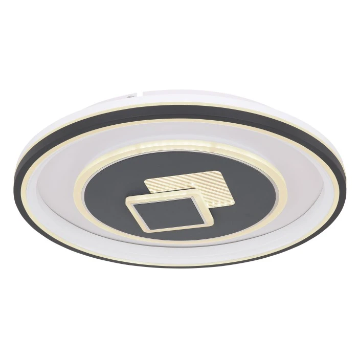 Globo SUNDI Deckenleuchte LED Schwarz, Weiß, 1-flammig, Fernbedienung 1 Globo SUNDI Deckenleuchte LED Schwarz, Weiß, 1-flammig, Fernbedienung