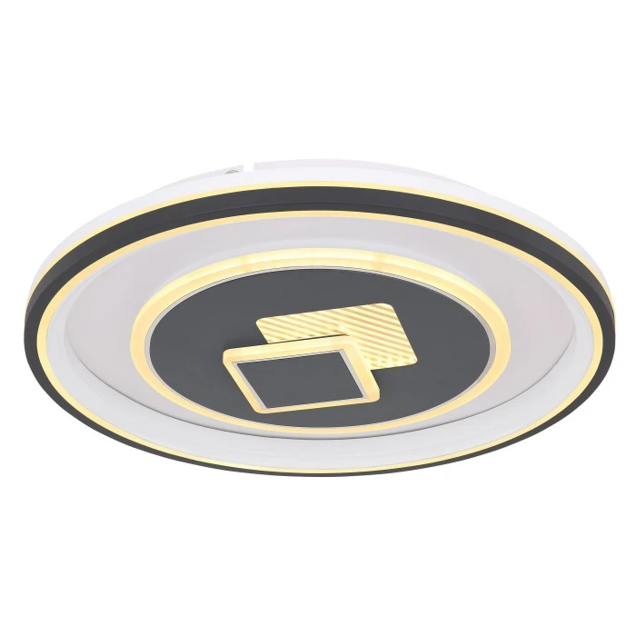 Globo SUNDI Deckenleuchte LED Schwarz, Weiß, 1-flammig, Fernbedienung 5 Globo SUNDI Deckenleuchte LED Schwarz, Weiß, 1-flammig, Fernbedienung – Bild 5