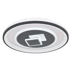 Globo SUNDI Deckenleuchte LED Schwarz, Weiß, 1-flammig, Fernbedienung 13 Globo SUNDI Deckenleuchte LED Schwarz, Weiß, 1-flammig, Fernbedienung -LED Leuchten Verkäufe 2022 globo sundi deckenleuchte 48454 46 5