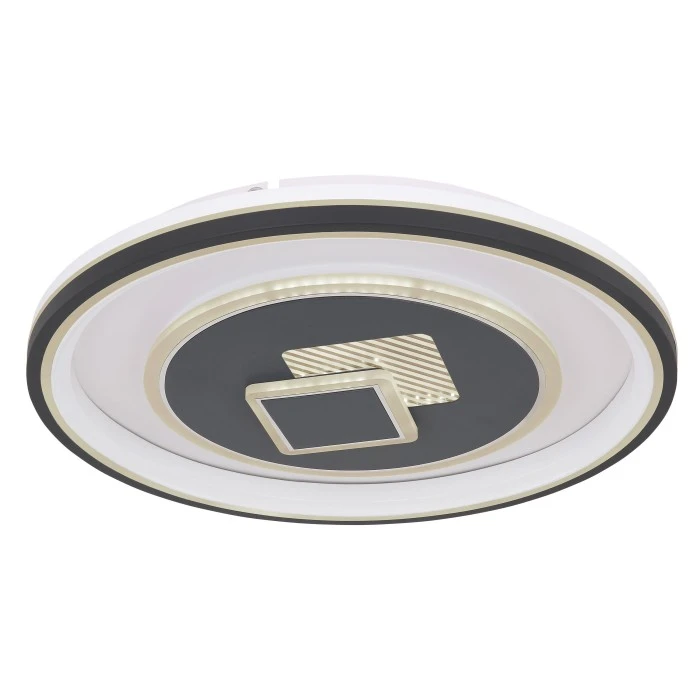 Globo SUNDI Deckenleuchte LED Schwarz, Weiß, 1-flammig, Fernbedienung 7 Globo SUNDI Deckenleuchte LED Schwarz, Weiß, 1-flammig, Fernbedienung – Bild 7