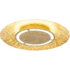 Globo Tabea Deckenleuchte LED Gold, 1-flammig