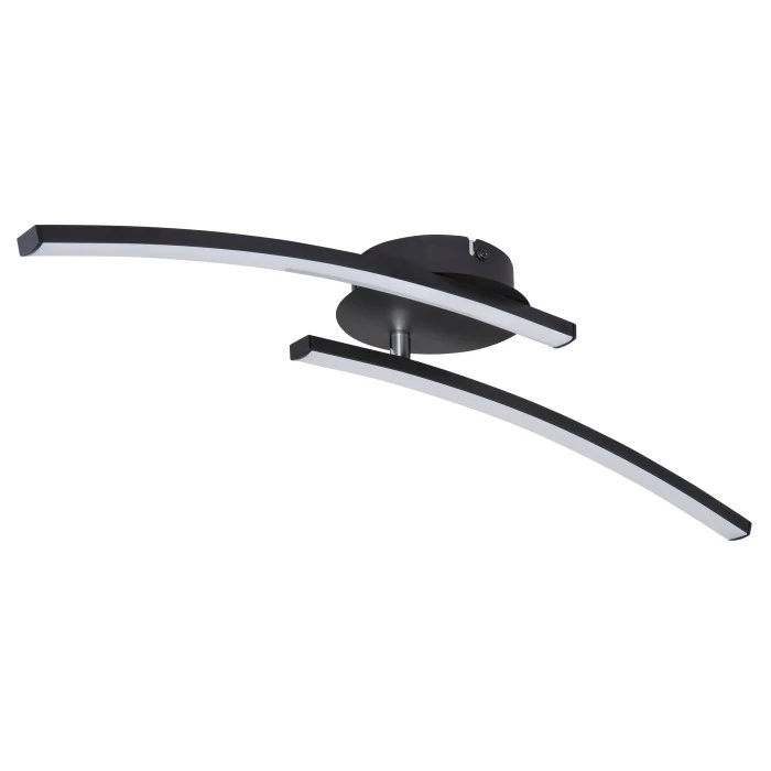 Globo TANSY Deckenleuchte LED Schwarz, 1-flammig 3 Globo TANSY Deckenleuchte LED Schwarz, 1-flammig – Bild 3