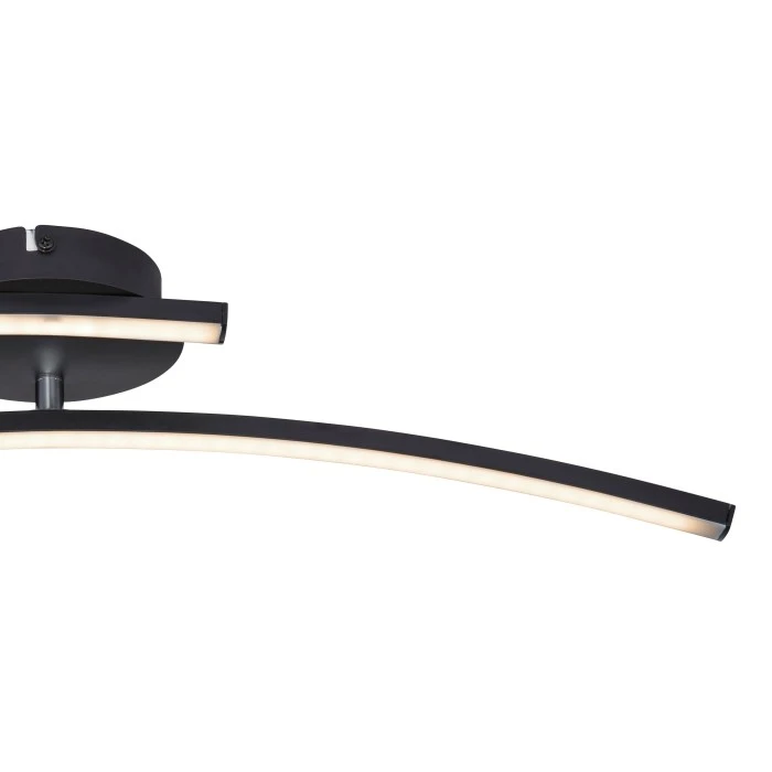 Globo TANSY Deckenleuchte LED Schwarz, 1-flammig 6 Globo TANSY Deckenleuchte LED Schwarz, 1-flammig – Bild 6