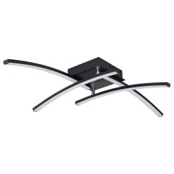 Globo TANSY I Deckenleuchte LED Schwarz, 1-flammig -LED Leuchten Verkäufe 2022 globo tansy i deckenleuchte 67129 24 2