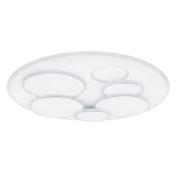 Globo TARABINA Deckenleuchte LED Weiß, 1-flammig, Fernbedienung -LED Leuchten Verkäufe 2022 globo tarabina deckenleuchte 48279 80 2