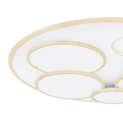 Globo TARABINA Deckenleuchte LED Weiß, 1-flammig, Fernbedienung -LED Leuchten Verkäufe 2022 globo tarabina deckenleuchte 48279 80 4