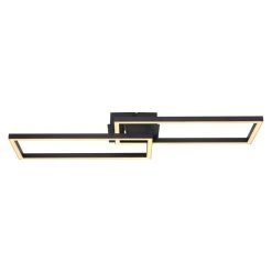 Globo TATJANA Deckenleuchte LED Schwarz, 1-flammig -LED Leuchten Verkäufe 2022 globo tatjana deckenleuchte 67243 24b 2