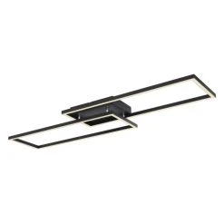 Globo TATJANA Deckenleuchte LED Schwarz, 1-flammig