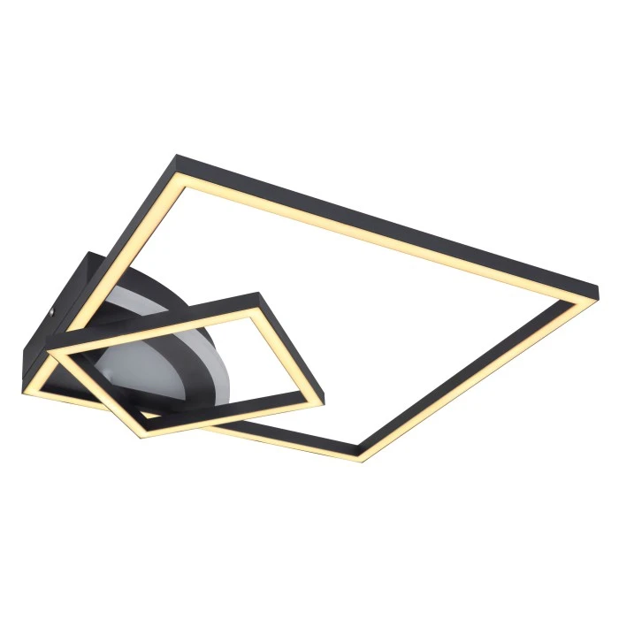 Globo TINY Deckenleuchte LED Schwarz, 1-flammig 7 Globo TINY Deckenleuchte LED Schwarz, 1-flammig – Bild 7