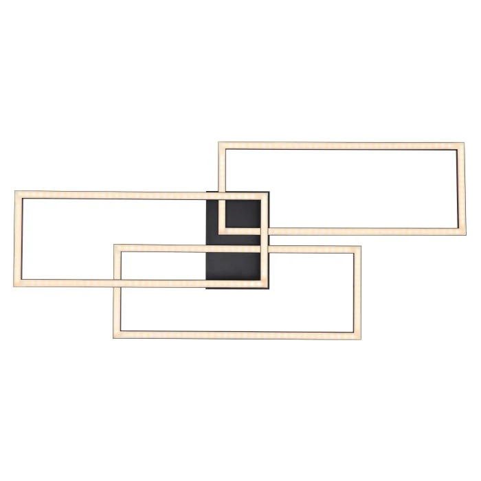 Globo TINY Deckenleuchte LED Schwarz, 1-flammig, Fernbedienung 4 Globo TINY Deckenleuchte LED Schwarz, 1-flammig, Fernbedienung – Bild 4