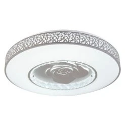 Globo TONARA Deckenleuchte LED Weiß, 1-flammig, Fernbedienung 11 Globo TONARA Deckenleuchte LED Weiß, 1-flammig, Fernbedienung -LED Leuchten Verkäufe 2022 globo tonara deckenleuchte 48412 40 4