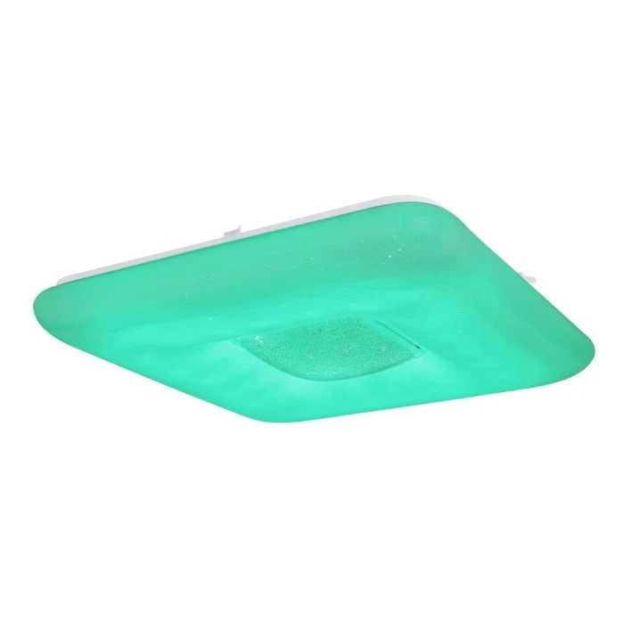 Globo TRYSTAN Deckenleuchte LED Weiß, 1-flammig, Fernbedienung, Farbwechsler 1 Globo TRYSTAN Deckenleuchte LED Weiß, 1-flammig, Fernbedienung, Farbwechsler