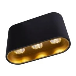 Globo TUGHA Deckenleuchte LED Schwarz, 1-flammig