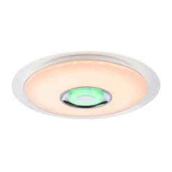 GLOBO TUNE Deckenleuchte LED Wei&szlig;, 2-flammig, Fernbedienung, Farbwechsler -LED Leuchten Verkäufe 2022 globo tune deckenleuchte 41341 24 10