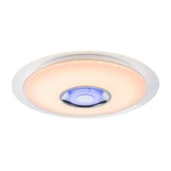 GLOBO TUNE Deckenleuchte LED Wei&szlig;, 2-flammig, Fernbedienung, Farbwechsler -LED Leuchten Verkäufe 2022 globo tune deckenleuchte 41341 24 16