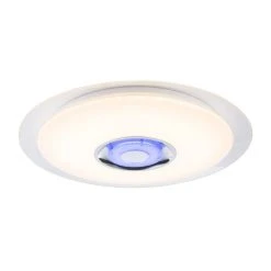 GLOBO TUNE Deckenleuchte LED Wei&szlig;, 2-flammig, Fernbedienung, Farbwechsler -LED Leuchten Verkäufe 2022 globo tune deckenleuchte 41341 24 17