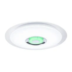 GLOBO TUNE Deckenleuchte LED Wei&szlig;, 2-flammig, Fernbedienung, Farbwechsler -LED Leuchten Verkäufe 2022 globo tune deckenleuchte 41341 24 4