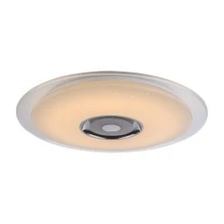 Globo TUNE Deckenleuchte LED Weiß, 2-flammig, Fernbedienung, Farbwechsler -LED Leuchten Verkäufe 2022 globo tune deckenleuchte 41341 36 5