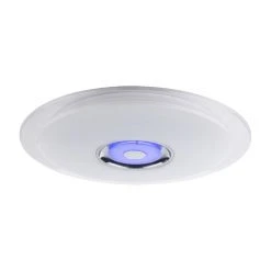 Globo TUNE Deckenleuchte LED Weiß, 2-flammig, Fernbedienung, Farbwechsler -LED Leuchten Verkäufe 2022 globo tune deckenleuchte 41341 36 7