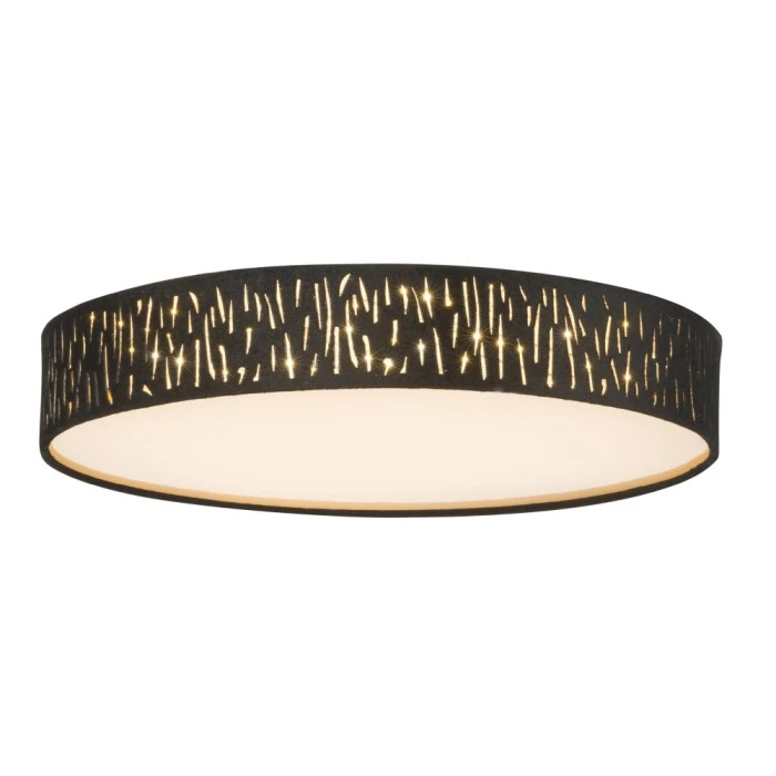 Globo TUXON Deckenleuchte LED Nickel-Matt, 1-flammig 1 Globo TUXON Deckenleuchte LED Nickel-Matt, 1-flammig