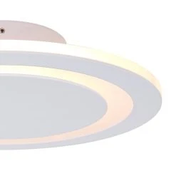 Globo UFO Deckenleuchte LED Weiß, 1-flammig -LED Leuchten Verkäufe 2022 globo ufo deckenleuchte 49004 6w 4