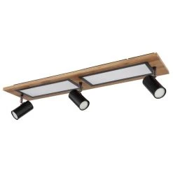 Globo ULLA Deckenleuchte Schwarz, Holzoptik, 4-flammig -LED Leuchten Verkäufe 2022 globo ulla deckenleuchte 67306d1 2