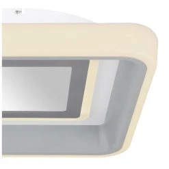 Globo ULLY Deckenleuchte LED Weiß, 1-flammig, Fernbedienung, Farbwechsler -LED Leuchten Verkäufe 2022 globo ully deckenleuchte 48026sh 10