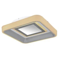 Globo ULLY Deckenleuchte LED Weiß, 1-flammig, Fernbedienung, Farbwechsler -LED Leuchten Verkäufe 2022 globo ully deckenleuchte 48026sh 11