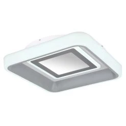 Globo ULLY Deckenleuchte LED Weiß, 1-flammig, Fernbedienung, Farbwechsler -LED Leuchten Verkäufe 2022 globo ully deckenleuchte 48026sh 3