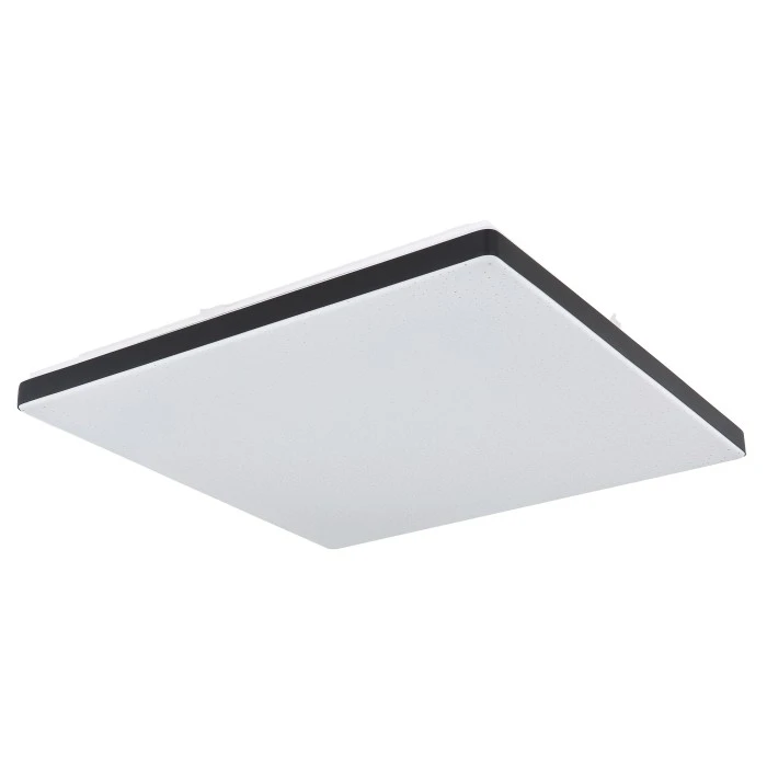 Globo ULLY Deckenpanel LED Schwarz, Weiß, 1-flammig, Fernbedienung, Farbwechsler 2 Globo ULLY Deckenpanel LED Schwarz, Weiß, 1-flammig, Fernbedienung, Farbwechsler – Bild 2