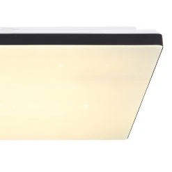 Globo ULLY Deckenpanel LED Schwarz, Weiß, 1-flammig, Fernbedienung, Farbwechsler 11 Globo ULLY Deckenpanel LED Schwarz, Weiß, 1-flammig, Fernbedienung, Farbwechsler -LED Leuchten Verkäufe 2022 globo ully deckenpanel 48025bsh 4