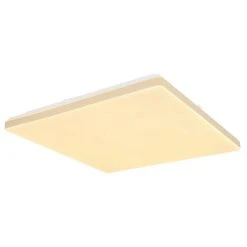 Globo ULLY Deckenpanel LED Weiß, 1-flammig, Fernbedienung, Farbwechsler -LED Leuchten Verkäufe 2022 globo ully deckenpanel 48025wsh 5