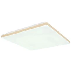 Globo ULLY Deckenpanel LED Weiß, 1-flammig, Fernbedienung, Farbwechsler -LED Leuchten Verkäufe 2022 globo ully deckenpanel 48025wsh 6