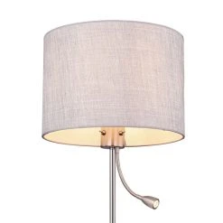 Globo UMBRELLA Stehleuchte LED Nickel-Matt, 2-flammig -LED Leuchten Verkäufe 2022 globo umbrella stehleuchte 15185 2s 4