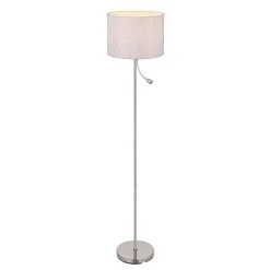 Globo UMBRELLA Stehleuchte LED Nickel-Matt, 2-flammig -LED Leuchten Verkäufe 2022 globo umbrella stehleuchte 15185 2s 5