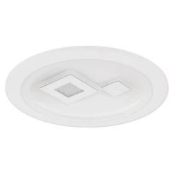 Globo VALERIA Deckenleuchte LED Chrom, Weiß, 1-flammig, Fernbedienung 12 Globo VALERIA Deckenleuchte LED Chrom, Weiß, 1-flammig, Fernbedienung -LED Leuchten Verkäufe 2022 globo valeria deckenleuchte 48455 40r 2