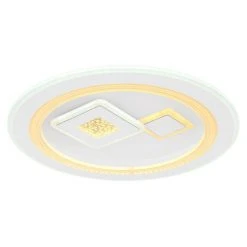 Globo VALERIA Deckenleuchte LED Chrom, Weiß, 1-flammig, Fernbedienung 14 Globo VALERIA Deckenleuchte LED Chrom, Weiß, 1-flammig, Fernbedienung -LED Leuchten Verkäufe 2022 globo valeria deckenleuchte 48455 40r 4