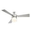 Globo VERLOSA Deckenventilator LED Nickel-Matt, 1-flammig, Fernbedienung