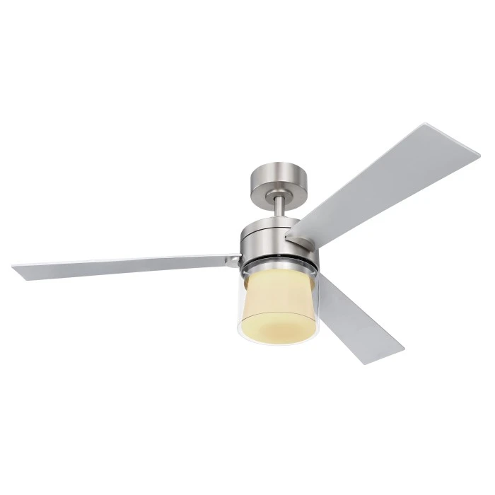 Globo VERLOSA Deckenventilator LED Nickel-Matt, 1-flammig, Fernbedienung 2 Globo VERLOSA Deckenventilator LED Nickel-Matt, 1-flammig, Fernbedienung – Bild 2