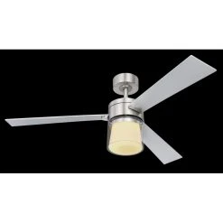 Globo VERLOSA Deckenventilator LED Nickel-Matt, 1-flammig, Fernbedienung 13 Globo VERLOSA Deckenventilator LED Nickel-Matt, 1-flammig, Fernbedienung -LED Leuchten Verkäufe 2022 globo verlosa deckenventilator 03642 2