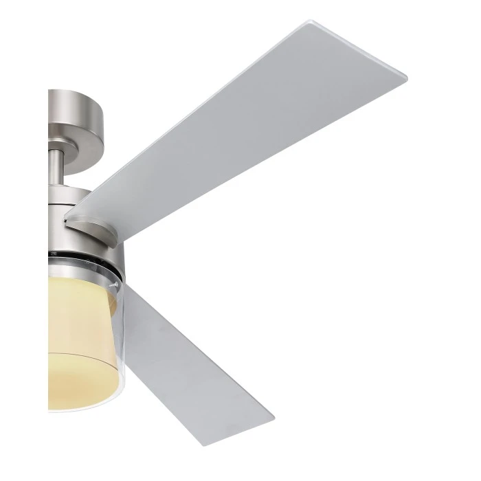 Globo VERLOSA Deckenventilator LED Nickel-Matt, 1-flammig, Fernbedienung 5 Globo VERLOSA Deckenventilator LED Nickel-Matt, 1-flammig, Fernbedienung – Bild 5