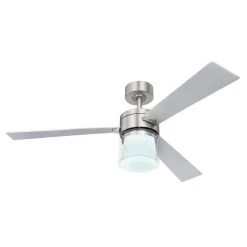 Globo VERLOSA Deckenventilator LED Nickel-Matt, 1-flammig, Fernbedienung 17 Globo VERLOSA Deckenventilator LED Nickel-Matt, 1-flammig, Fernbedienung -LED Leuchten Verkäufe 2022 globo verlosa deckenventilator 03642 6
