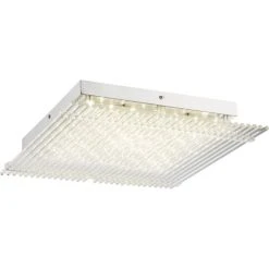 Globo VILLARICA Deckenleuchte LED Chrom, 1-flammig 11 Globo VILLARICA Deckenleuchte LED Chrom, 1-flammig -LED Leuchten Verkäufe 2022 globo villarica deckenleuchte 49248 21 5