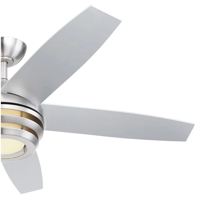 Globo VIVIANA Deckenventilator LED Nickel-Matt, 1-flammig, Fernbedienung 3 Globo VIVIANA Deckenventilator LED Nickel-Matt, 1-flammig, Fernbedienung – Bild 3