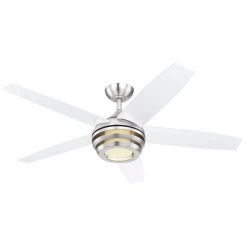 Globo VIVIANA Deckenventilator LED Nickel-Matt, 1-flammig, Fernbedienung 14 Globo VIVIANA Deckenventilator LED Nickel-Matt, 1-flammig, Fernbedienung -LED Leuchten Verkäufe 2022 globo viviana deckenventilator 03641 5