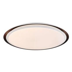 Globo XAVER Deckenleuchte LED Schwarz, Weiß, 2-flammig, Fernbedienung, Farbwechsler