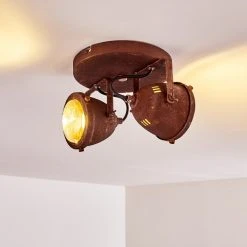 Hofstein Glostrup Deckenleuchte LED Rostfarben, 2-flammig -LED Leuchten Verkäufe 2022 glostrup deckenleuchte h3293881 do1 11