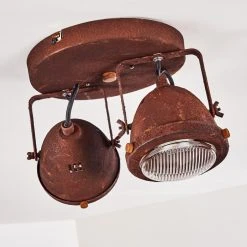Hofstein Glostrup Deckenleuchte LED Rostfarben, 2-flammig -LED Leuchten Verkäufe 2022 glostrup deckenleuchte h3293881 do1 13