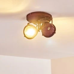 Hofstein Glostrup Deckenleuchte LED Rostfarben, 2-flammig -LED Leuchten Verkäufe 2022 glostrup deckenleuchte h3293881 do1 15